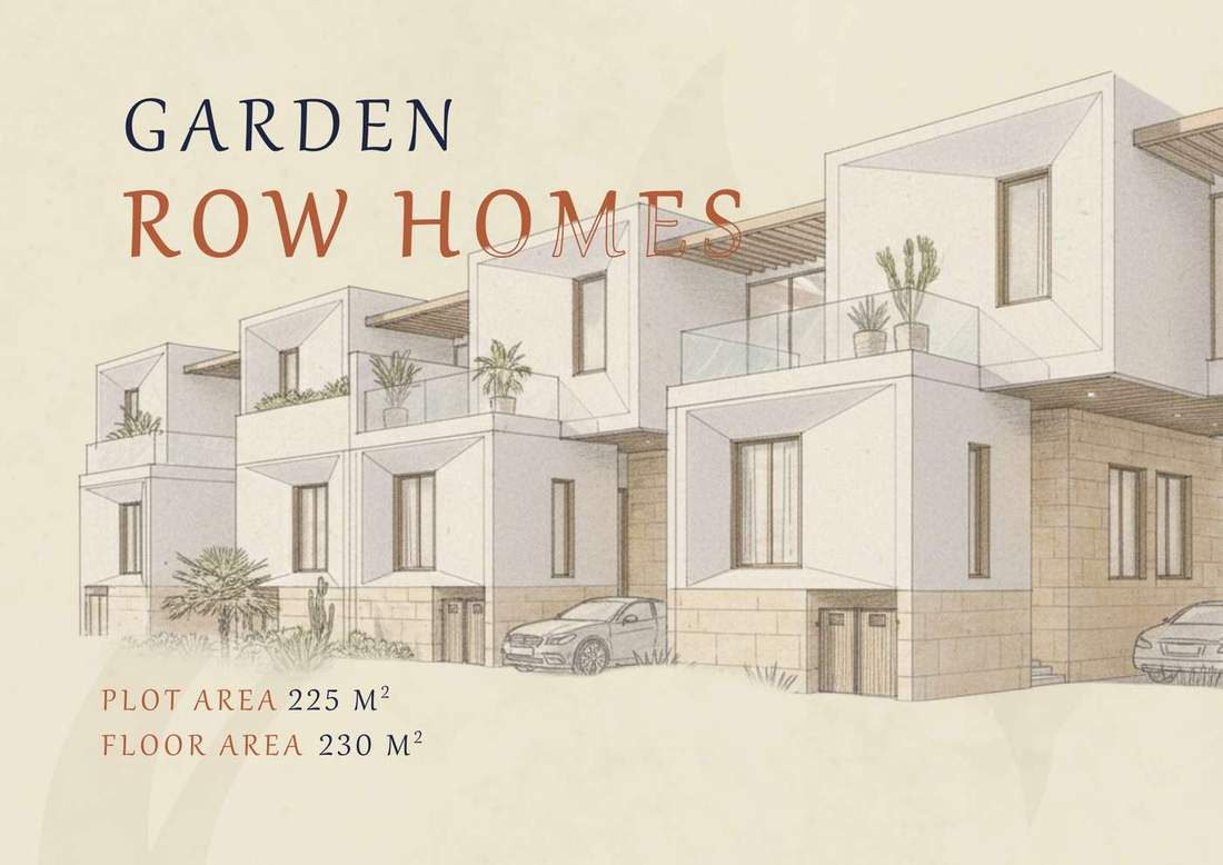 Garden Row Homes brochure page 1